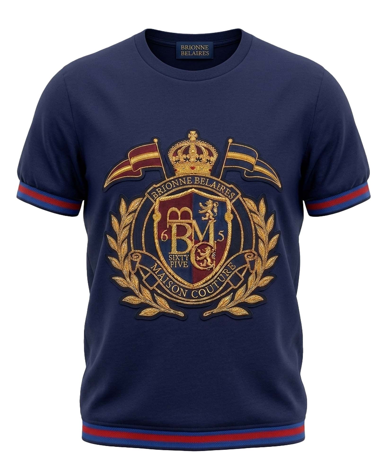 The Sovereign Crest Knit Tee