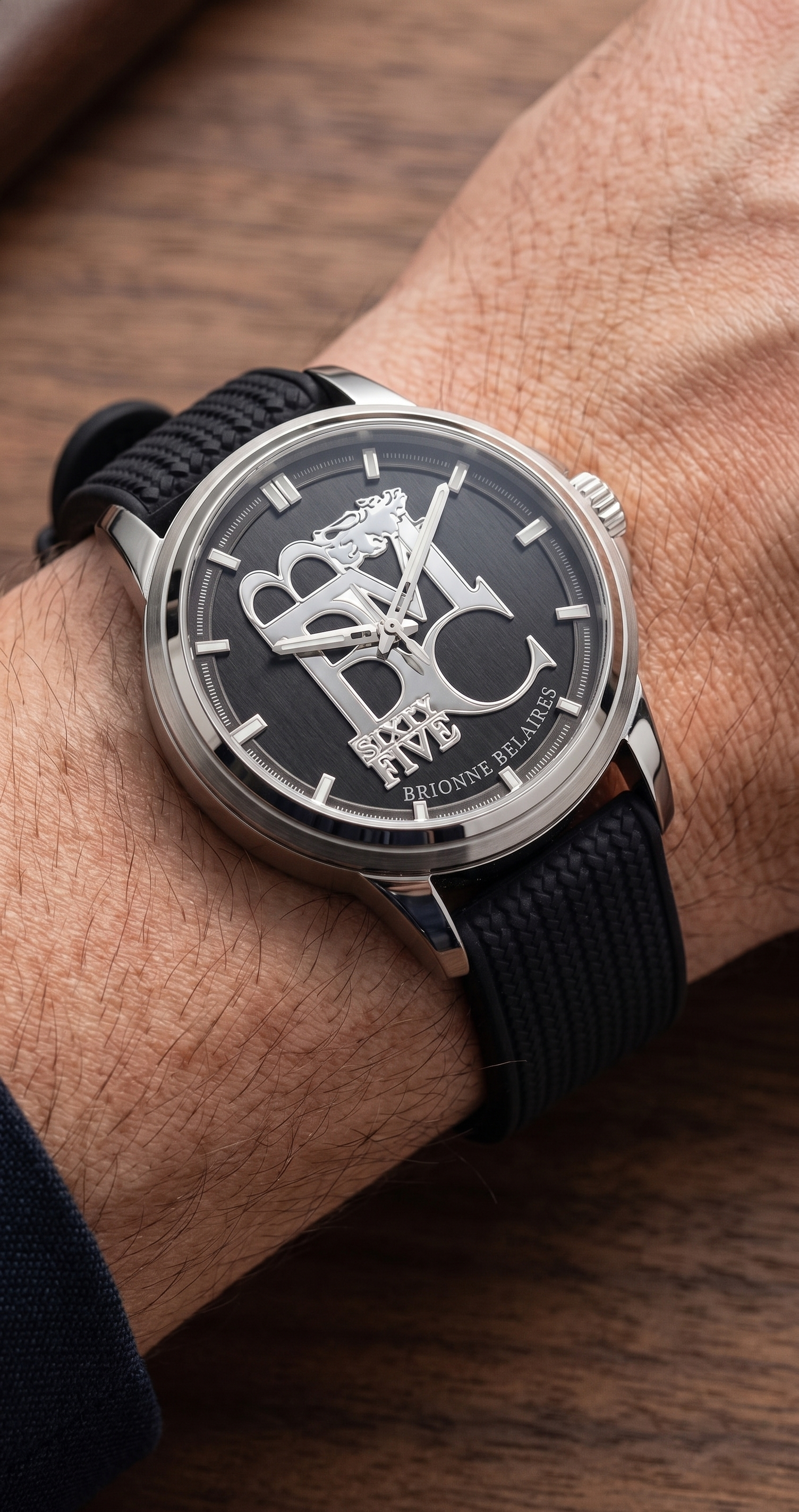 Metal 3D relief dial 9270-BB (BBMC65009002)