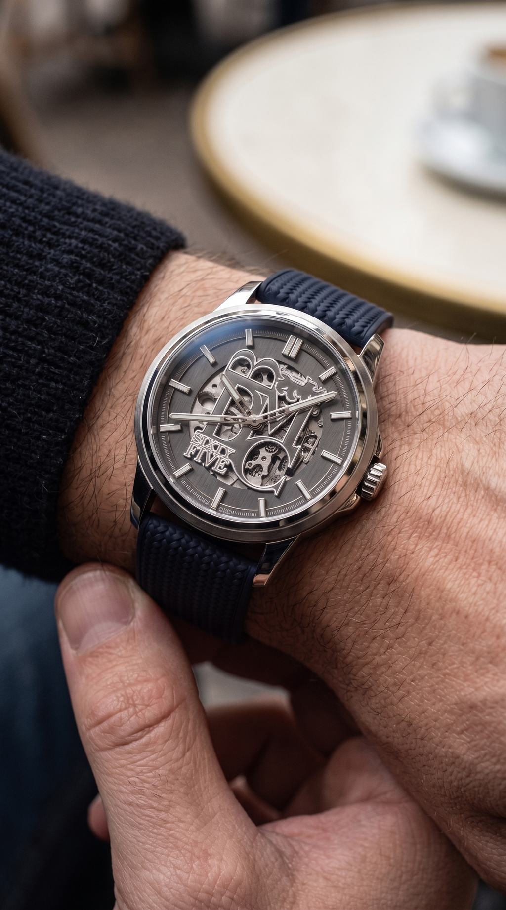 Metal 3D relief dial 9270-1-BB (BBMC65009001)